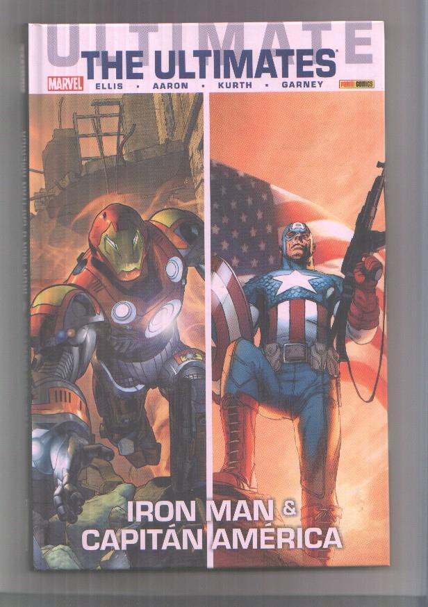 Panini: Coleccionable Ultimate 58: The Ultimates 6: Iron Man & Capitan America 