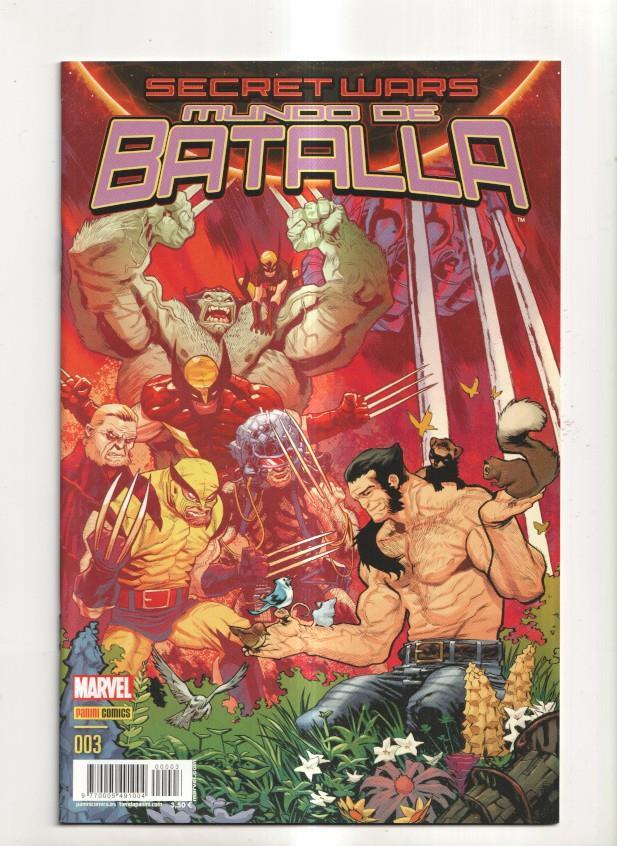 Panini: Secret Wars: Mundo de batalla año 1 numero 03