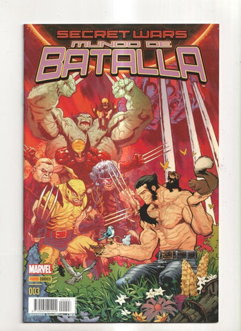 Panini: Secret Wars: Mundo de batalla año 1 numero 03
