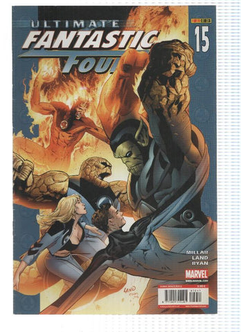 Panini: ULTIMATE FANTASTIC FOUR, Numero 15: Presidente Thor 1 y 2 - Mark Millar (Panini 2006)