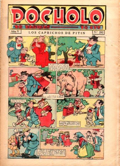 V49013: POCHOLO nº 202. Los caprichos de Pitin