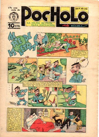V49010: POCHOLO nº 192. Al pie de la letra