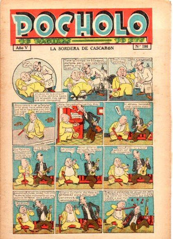 V49006: POCHOLO nº 196. La sordera de Cascaron