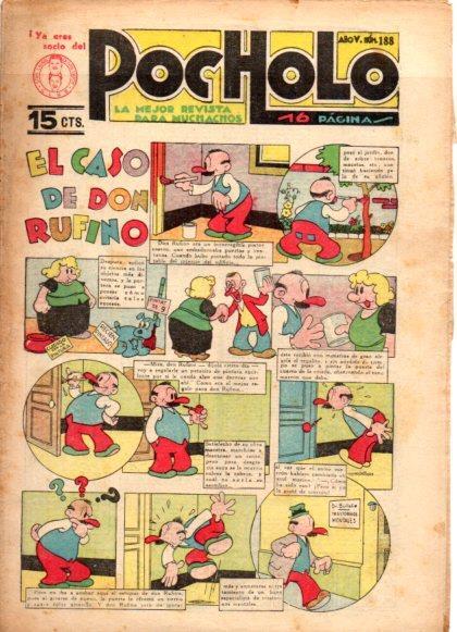 V48998: POCHOLO nº 188. El caso de Don Rufino