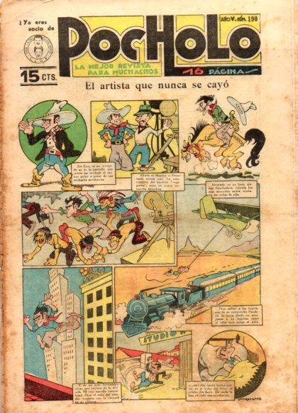 V48996: POCHOLO nº 190. El artista que nunca se cayo
