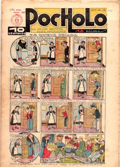 V48991: POCHOLO nº 176. La nueva criada
