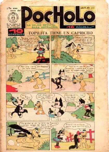 V48990: POCHOLO nº 177. Topilita tiene un capricho