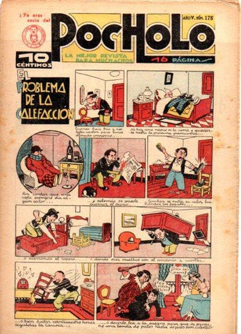 V48989: POCHOLO nº 178. El problema de la calefaccion