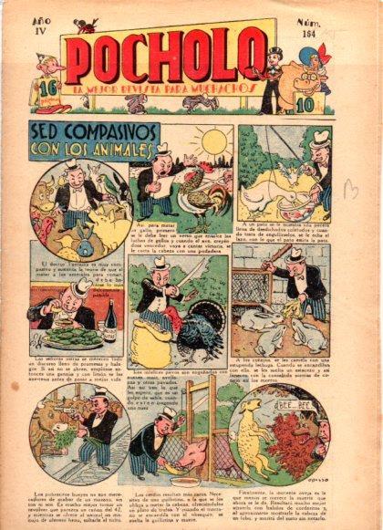 V48986: POCHOLO nº 164. Sed compasivos con los animales