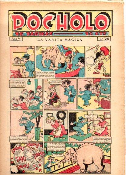 V49014: POCHOLO nº 201. La varita magica