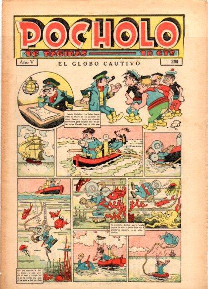 V49015: POCHOLO nº 200. El globo cautivo