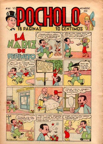 V49042: POCHOLO nº 232. La nariz de Pepinito