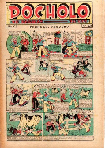V49040: POCHOLO nº 220. Pocholo vaquero