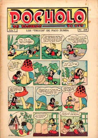 V49032: POCHOLO nº 210. Los trucos de Paco Zumba