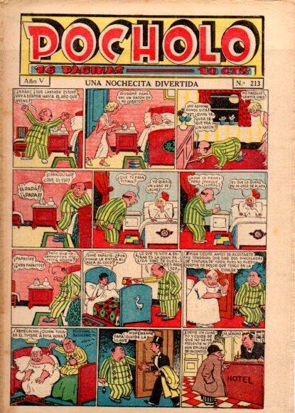 V49029: POCHOLO nº 213. Una nochecita divertida