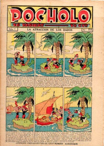 V49028: POCHOLO nº 214. La atraccion de los dados