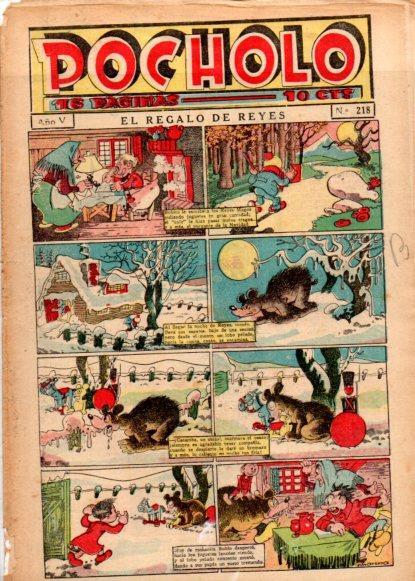 V49025: POCHOLO nº 218. El regalo de reyes