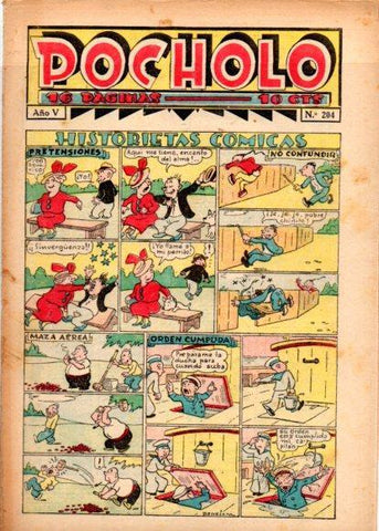 V49023: POCHOLO nº 204. Historietas comicas
