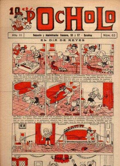 V48941: POCHOLO nº 63. El dia de Reyes