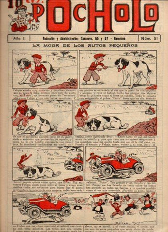 V48949: POCHOLO nº 51. La moda de los autos pequeños