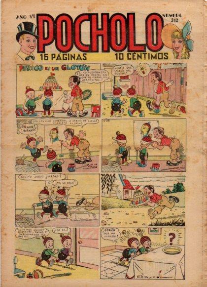 V48933: POCHOLO nº 242. Perico es un gloton