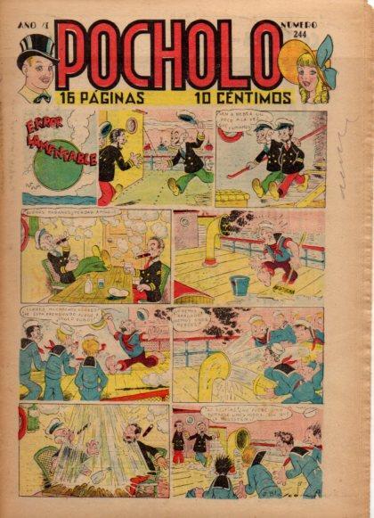 V48931: POCHOLO nº 244. Error lamentable
