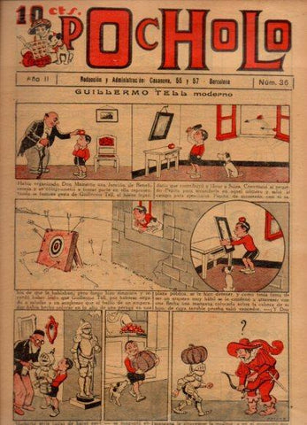V48924: POCHOLO nº 36. Guillermo Tell moderno