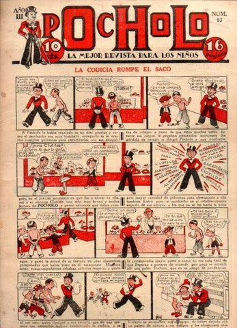 V48979: POCHOLO nº 93. La codicia rompe el saco