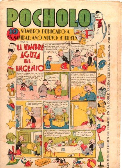 V48973: POCHOLO nº 164. El hambre aguza el ingenio