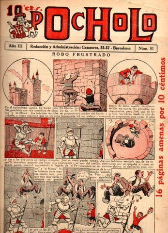 V48971: POCHOLO nº 81. Robo frustado