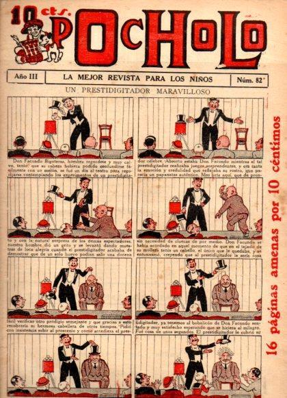 V48970: POCHOLO nº 82. Un prestidigitador maravilloso