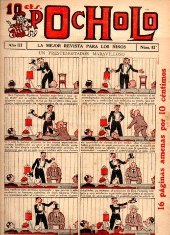 V48970: POCHOLO nº 82. Un prestidigitador maravilloso