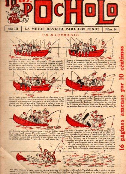 V48967: POCHOLO nº 84. Un naufragio