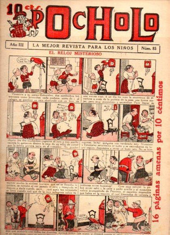 V48966: POCHOLO nº 85. El reloj misterioso