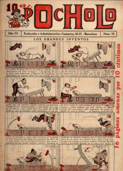 V48956: POCHOLO nº 79. Los grandes inventos