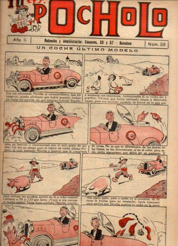 V48954: POCHOLO nº 38. Un coche ultimo modelo
