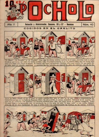V48953: POCHOLO nº 40. Cogidos en el garlito