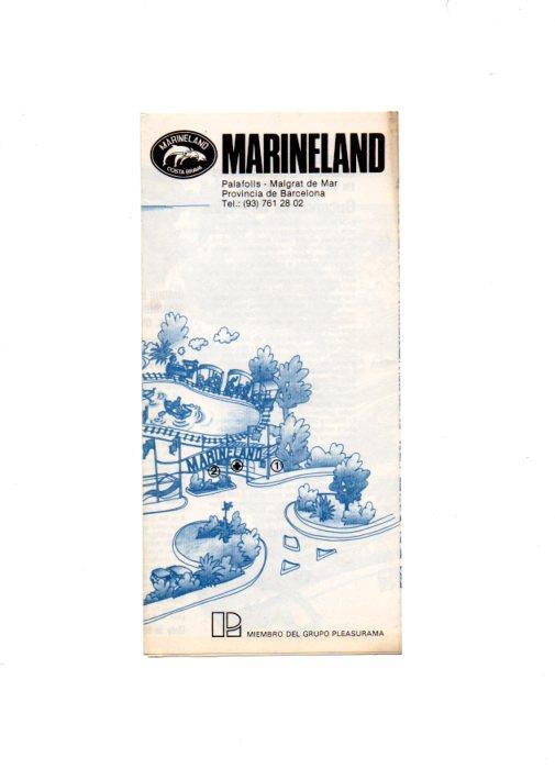 V49137: Marineland triptico publicitario