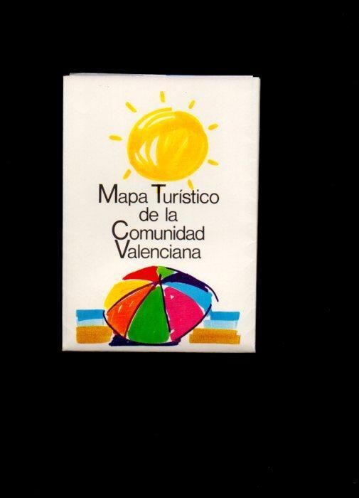 V49145: Mapa turistico de la Comunidad Valenciana