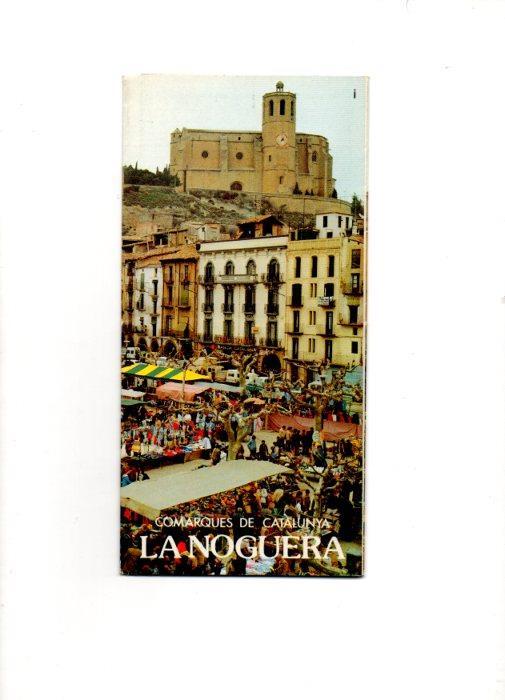 V49121: La Noguera, Comarques de Catalunya folleto desplegable