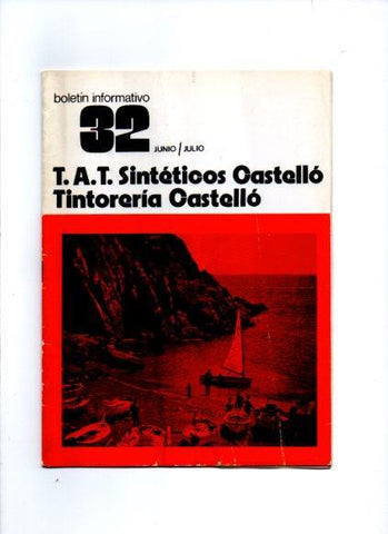 V49069: Sinteticos Castello boletin informativo nº 32 año 1972