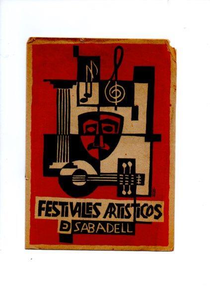 V49063: Programa III Festivales Artisticos de Sabadell 1957