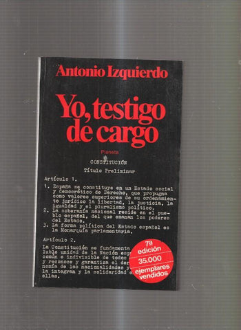 Yo, testigo de cargo