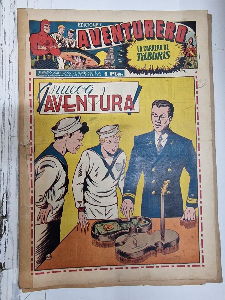 Ediciones Aventurero num 15 - La carrera de Tilburis