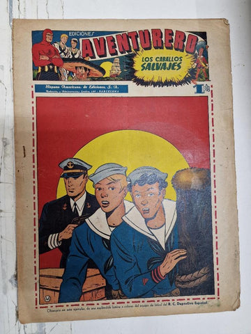 Ediciones Aventurero num 08 - Los caballos salvajes