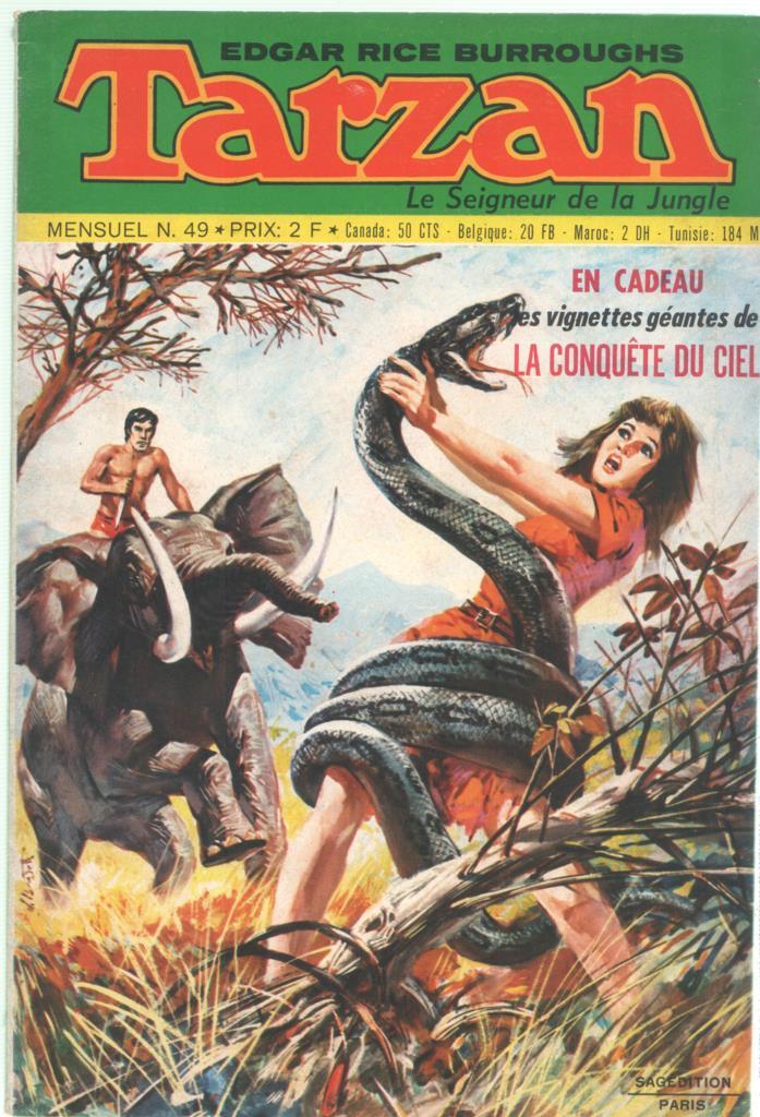 Tarzan Mensuel numero 49