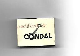 CAJA DE CERILLAS 165: Rectificadora Condal