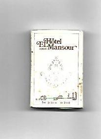CAJA DE CERILLAS 170: Hotel El Mansour. Casablanca