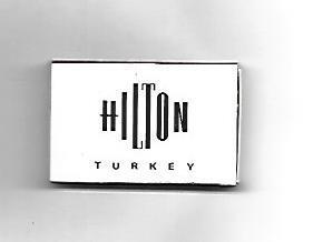 CAJA DE CERILLAS 179: Hilton Turkey
