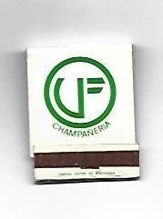 CAJA DE CERILLAS 127: Champañeria Uf. Barcelona